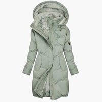 Gefütterte Jacke für Damen – Grün