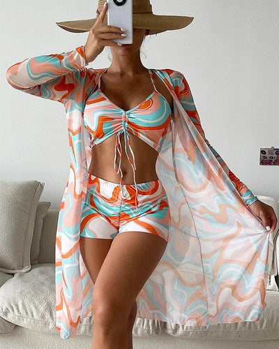 Julia Dreiteiliger Bikini | 50% RABATT