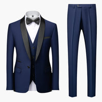 Hochzeitsgast-Anzug - eleganter Stil für Herren zum Tragen – Marine
