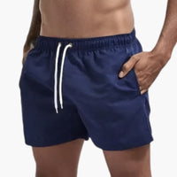 Schnelltrocknende Badehose - für Herren mit sportlichem Look – Marine