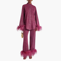Selina | Einzigartiges 2-teiliges Damen-Set – Rosa