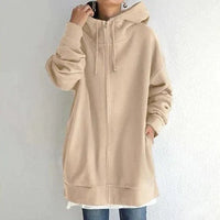 Thelma - Sweatshirts in Übergröße – Beige