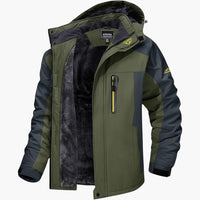 Ralf | Stylische bequeme Fleecejacke – Grün