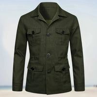 Leopold - Elegante Jacke für Männer – Oliv