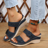 Quinley | Orthopädische Sandalen für Frauen – Blau