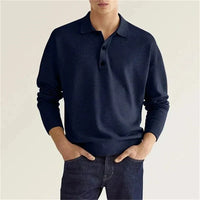 Maxim – LANGARM-POLOSHIRT – Marine