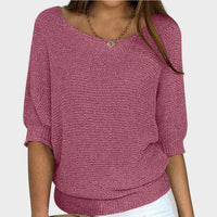 Liraya – Lockeres Stricktop – Rosa