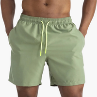 Schnelltrocknende Shorts - Herren Stretch-Shorts für Sommer – Oliv