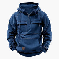 Julian | Premium Taktische Hoodie – Blau