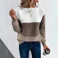 GUDRUN - GEMÜTLICHER PULLOVER – Braun