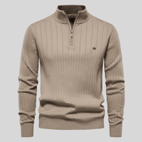 Finezo | Strickpullover – Khaki