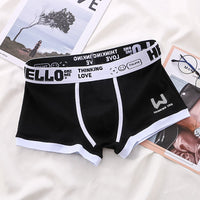 HELLO - Boxershorts (2+1 Gratis) – Schwarz
