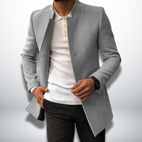 GERMAN - KLASSISCHE CASUAL JACKE – Grau
