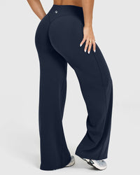 Emilia™ | Aveline Hose – Hochgeschnittener Komfort & Stil – Marine