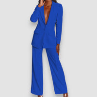 Alessandra | Elegante Business-Set – Blau