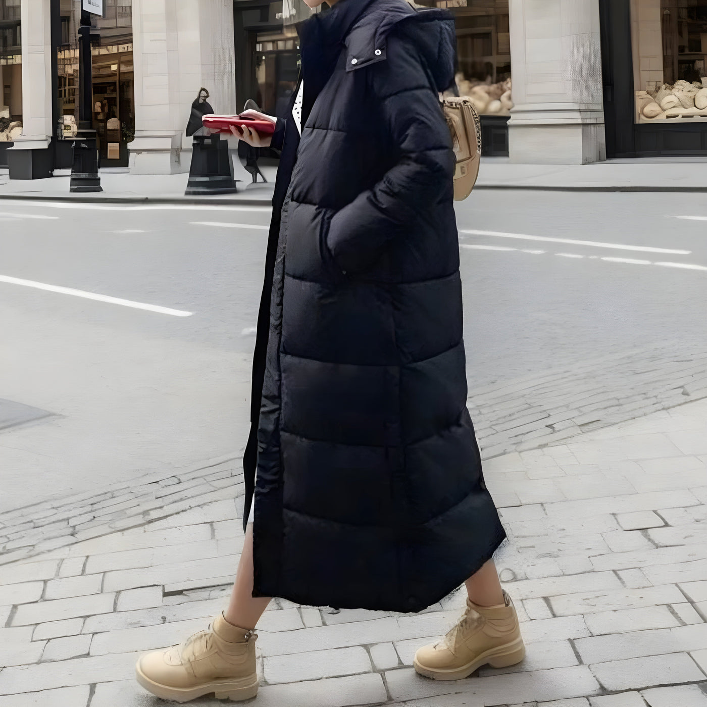 Tiara - Gemütliche Winterlange Jacke