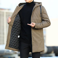 Severin | Wasserdichte Winterjacke für Männer – Khaki