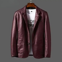 Urban® | Premium-Lederjacke – Rot