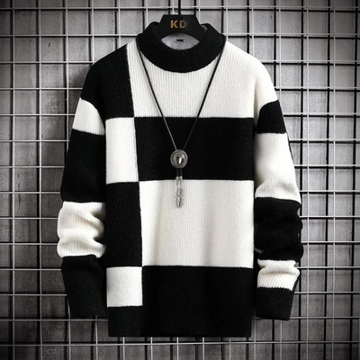 Lasthara | Stilvoller monochromer Pullover