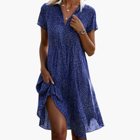 Lucy | Comfortable and Stylish Dress – Blau