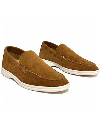 Heidi-Mode | Luxe Wildleder Slipper