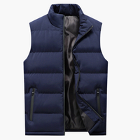 Edmund | Warme Steppweste – Blau
