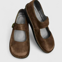 Selina | Damen Slip-On Schuhe Riemendetail Elegant Komfort Alltag – Braun