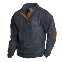 Ulrich | Signature Knopf Pullover – Marine