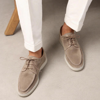 Wildleder Business Schuhe – Beige