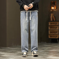 Marius | Lockere Straight-Jeans für Herren – Hellblau