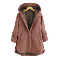Helma | Elegante und Bequeme Kapuzenjacke für Damen – Rot
