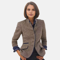 KLARISA - BLAZERJACKE – Braun