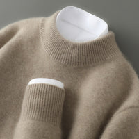 Wayne - Bequemer und warmer Pullover – Khaki
