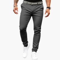 Adrian | Stilvolle Herrenhose – Dunkelgrau