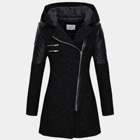 Rosemary™ - Stylische und Gemütliche Winterjacke – Schwarz