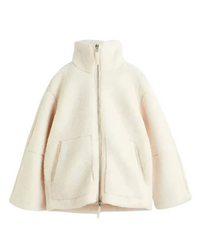 Anastacia™ - Weiche Warme Winterjacke – Creme