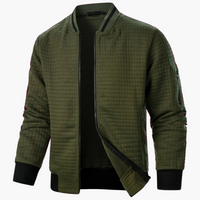 Wärmende Jacke für Herren - stylisch, bequem und modern – Oliv