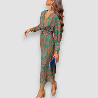Rosa | Elegantes Kleid – Grün