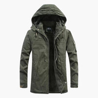 Emil | Bequeme Fleecejacke – Grün