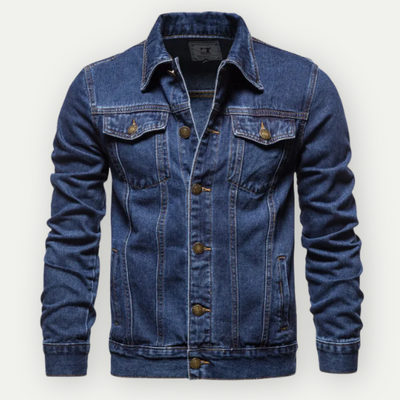 Poila | Klassische Trucker-Jacke aus Denim für Männer