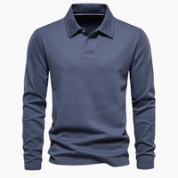 Till | Premium-Poloshirt – Blau