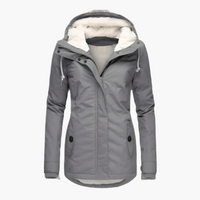 Karin | Isolierte Allwetterjacke – Grau