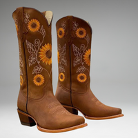 Luna – Stiefel im Bohème-Stil – Braun