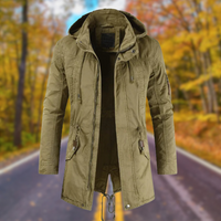 Urban Utility Kapuzenjacke für Männer – Khaki