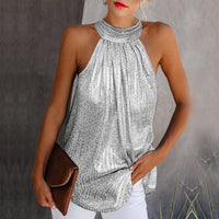 Irmail | Elegantes Top für Damen – Silber