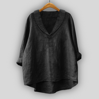 Stefanie - Casual Shirts – Schwarz