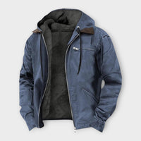 Adrian - Stylische Herbstjacke – Blau