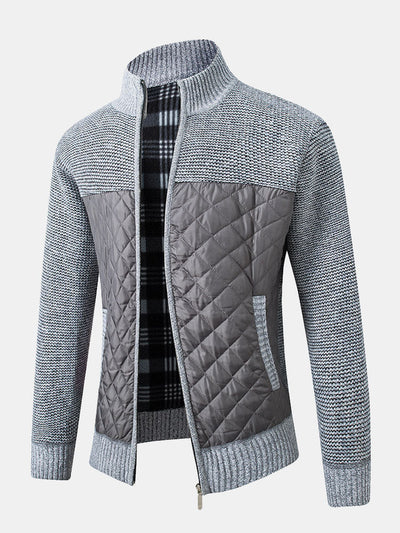 Aries | Moderne und stilvolle Jacke für Herren mit Stehkragen und Seitentaschen
