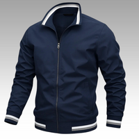 Axel™ – Premium Stilvolle Jacke für Männer – Blau