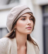 Fränzi - Elegante Kappe – Khaki
